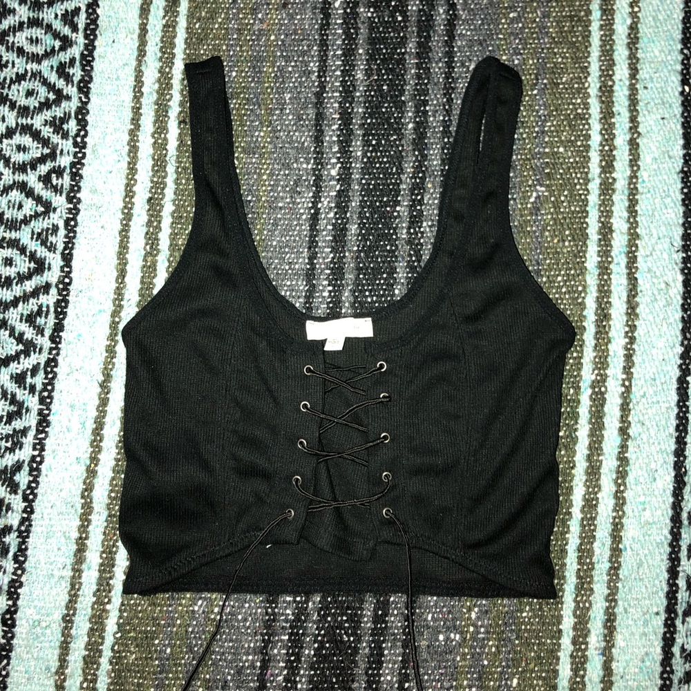 Urban Outfitters corset crop
